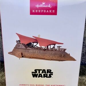 Hallmark Keepsake Ornament: Jabba's Sail Barge - NIB!